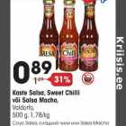 Kaste Salsa, Sweet Chilli või Salsa Macho, Valdorfo, 500 g