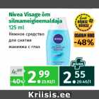 Allahindlus - Nivea Visage õrn
silmameigieemaldaja
125 ml