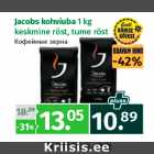 Allahindlus - Jacobs kohviuba 1 kg
keskmine röst, tume röst