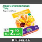 Allahindlus - Oskar toorvorst kurkumiga
350 g