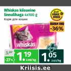 Allahindlus - Whiskas kiisueine
linnulihaga