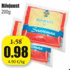 Allahindlus - Riivijuust 200 g