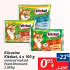 Allahindlus - Kiisueine Kitekat, 4 x 100 g