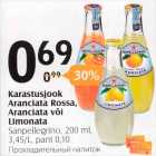 Allahindlus - Karastusjook Arancita Rossa, Aranciata või Limonata