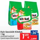 Allahindlus - Kuiv kassisööt Kitekat, 1 kg