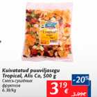 Allahindlus - Kuivatatud puuviljasegu Tropical, Alis Co, 500 g