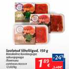 Allahindlus - Soolatud lõhelõigud, 150 g