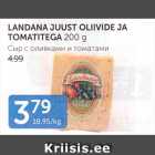 Allahindlus - LANDANA JUUST OLIIVIDE JA TOMATITEGA 200 G