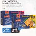 Allahindlus - ESVA PANEERITUD KALAFILEEPALAD 400 G