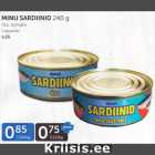 Allahindlus - MINU SARDIINID 240 G