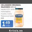 HELLMANNS ORIGINAL MAJONEES 420 ML