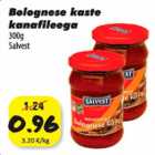 Allahindlus - Bolognese kaste kanafileega 300g