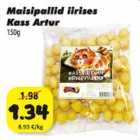 Allahindlus - Maisipallid iirises Kass Artur 150 g