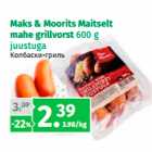 Allahindlus - Maks & Moorits Maitselt mahe grillvorst 600 g