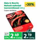 Allahindlus - Maks & Moorits Maitselt mahedad toorvorstikesed 450 g