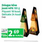 Allahindlus - Dziugas kõva juust 40% 180 g