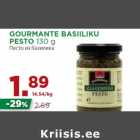 Allahindlus - GOURMANTE BASIILIKU
PESTO