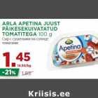 ARLA APETINA JUUST
PÄIKESEKUIVATATUD
TOMATITEGA 