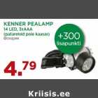 Allahindlus - KENNER PEALAMP
14 LED,