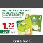 Allahindlus - NATURELLA ULTRA DUO
HÜGIEENISIDEMED