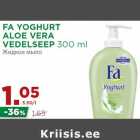 Allahindlus - FA YOGHURT
ALOE VERA
VEDELSEEP