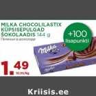 Allahindlus - MILKA CHOCOLILASTIX
KÜPSISEPULGAD
ŠOKOLAADIS 