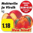 Nektariin
ja Virsik
kg