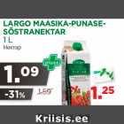 Allahindlus - LARGO MAASIKA-PUNASESÕSTRANEKTAR
1 L