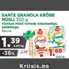 Allahindlus - SANTE GRANOLA KRÕBE
MÜSLI