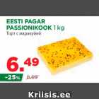 Allahindlus - EESTI PAGAR
PASSIONIKOOK 1 kg