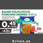 Allahindlus - BAUER KÜLMUTATUD
PORGAND-HERNES 400 g