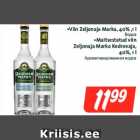 Allahindlus - •Viin Zeljonaja Marka, 40% ,1 l •Maitsestatud viin Zeljonaja Marka Kedrovaja,
40%, 1 l