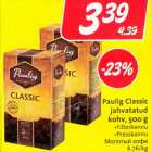 Allahindlus - Paulig Classic
jahvatatud
kohv, 500 g