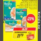 Mähkmed - Pampers mähkmed