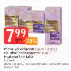 Allahindlus - Päeva- või öökreem (50 ml) või silmaümbruskreem (15 ml) Hyaluron Specialist 