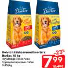 Kuivtoit täiskasvanud koertele
Barker, 10 kg

