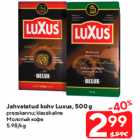 Jahvatatud kohv Luxus, 500 g

