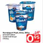 Koorejogurt Muah, Alma, 380 g
