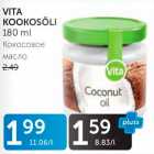 VITA KOOKOSÕLI 180 ML