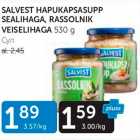 SALVEST HAPUKAPSASUPP SEALIHAGA, RASSOLNIK VEISELIHAGA 530 G