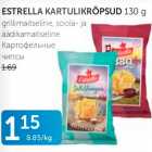 ESTRELLA KARTULIKRÕPSUD 130 G