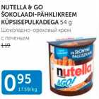 NUTELLA & GO ŠOKOLAADI-PÄHKLIKREEM KÜPSISEPULKADEGA 54 G