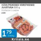 HÜVA PISIKESED VORSTIKESED JUUSTUGA 500 G