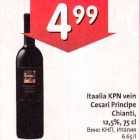 Allahindlus - Itaalia KPN Vеin Cesari Principe Chianti,12,5%,75 cl