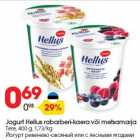 Allahindlus - Jogurt Hellus rabarberi-kaera või metsamarja
Tere, 400 g, 1,73/kg