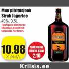 Allahindlus - Muu piiritusjook
Stroh Jägertee
40%, 0,5L