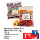 Allahindlus - Kuivatatud ploomid või aprikoosid Mini Day, 250 g