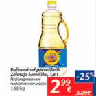 Allahindlus - Rafineeritud päevalilleõli Zolotaja Semetška, 1,8 l