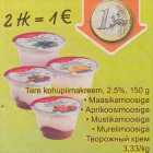 Allahindlus - Tere kohupiimakreem, 2,52%, 150 g