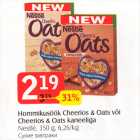 Hommikusöök CHeerios & Oats või Cheerios & Oats kaneliga